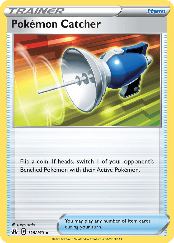 Pokémon Catcher card