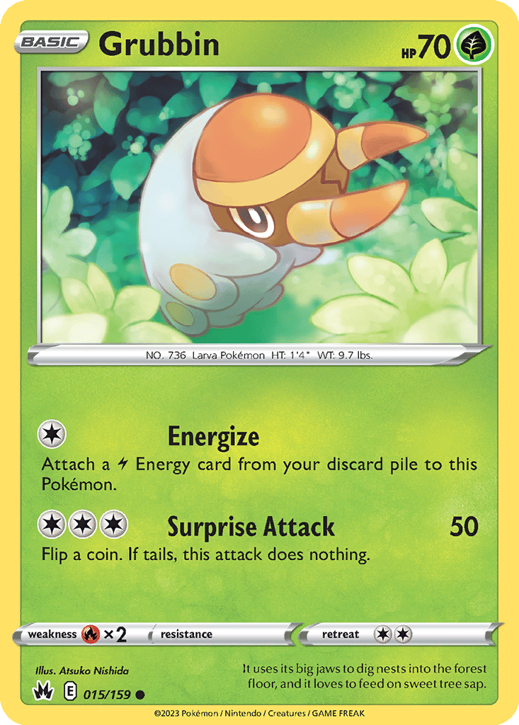 Grubbin card
