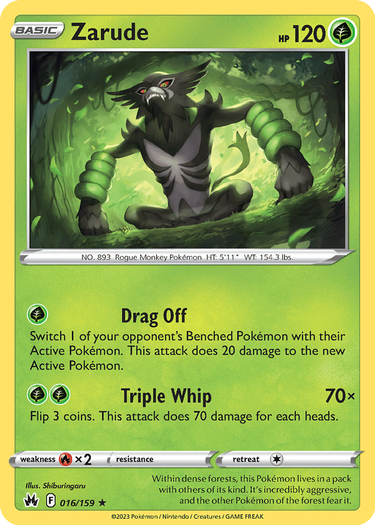 Zarude card