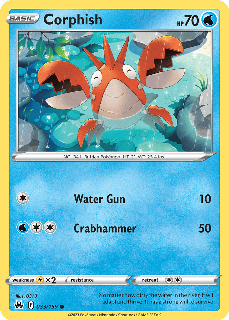 Corphish card