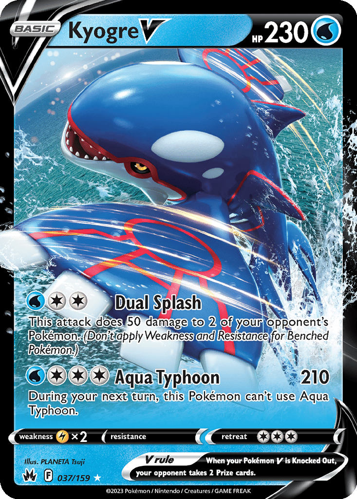 Kyogre V card