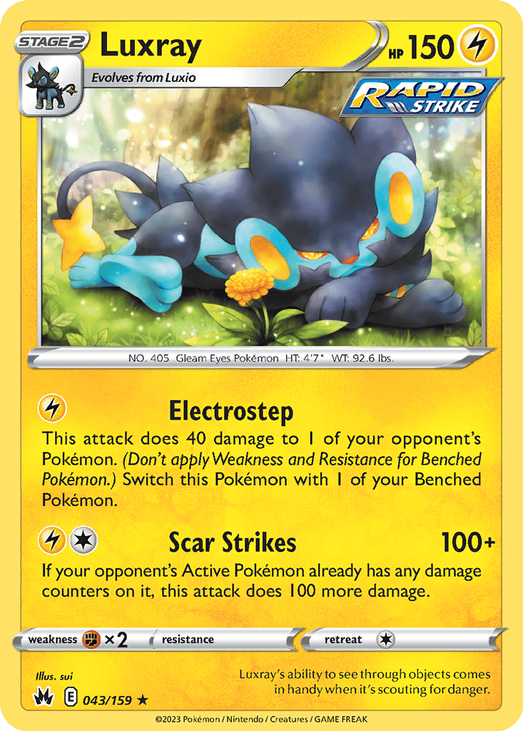 Luxray card