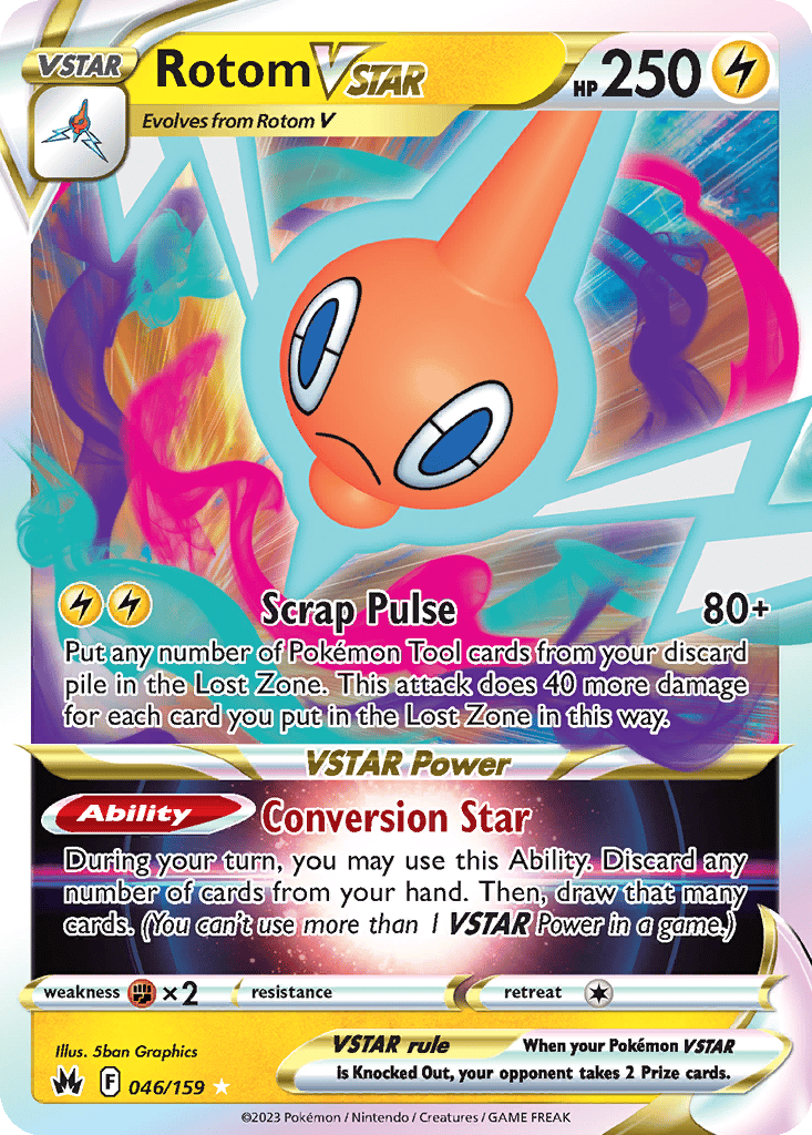 Rotom VSTAR card