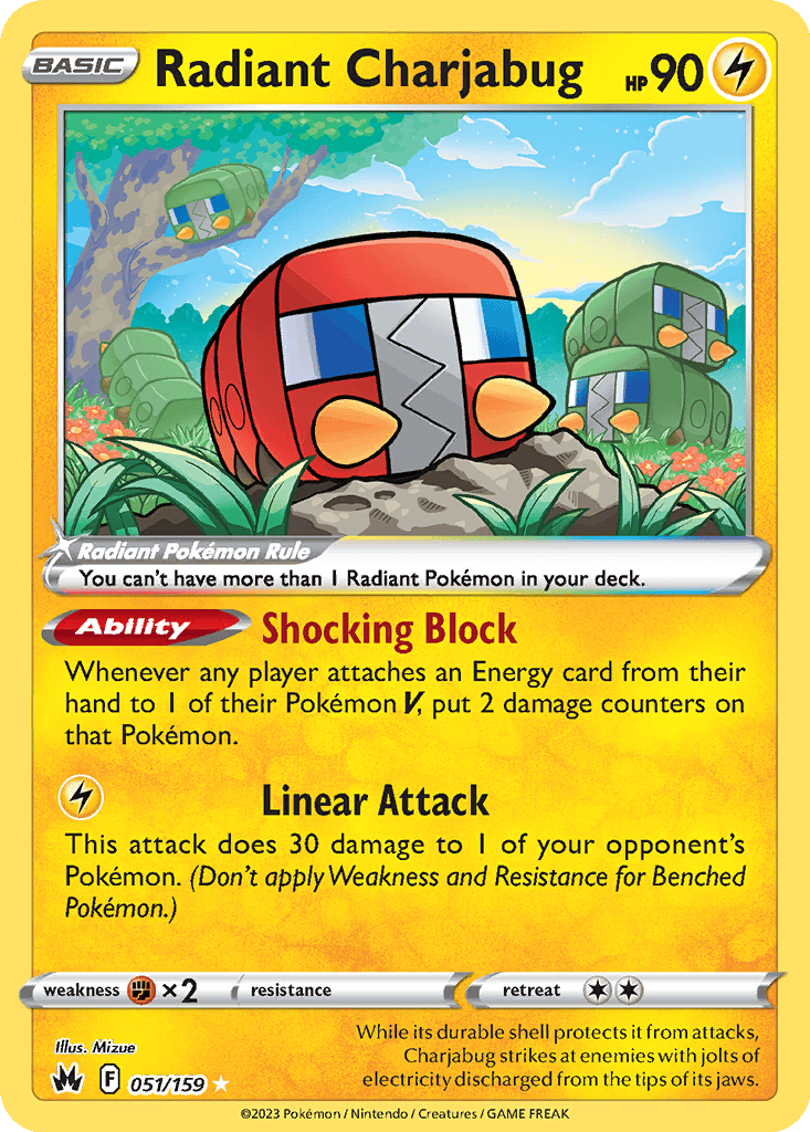 Radiant Charjabug card