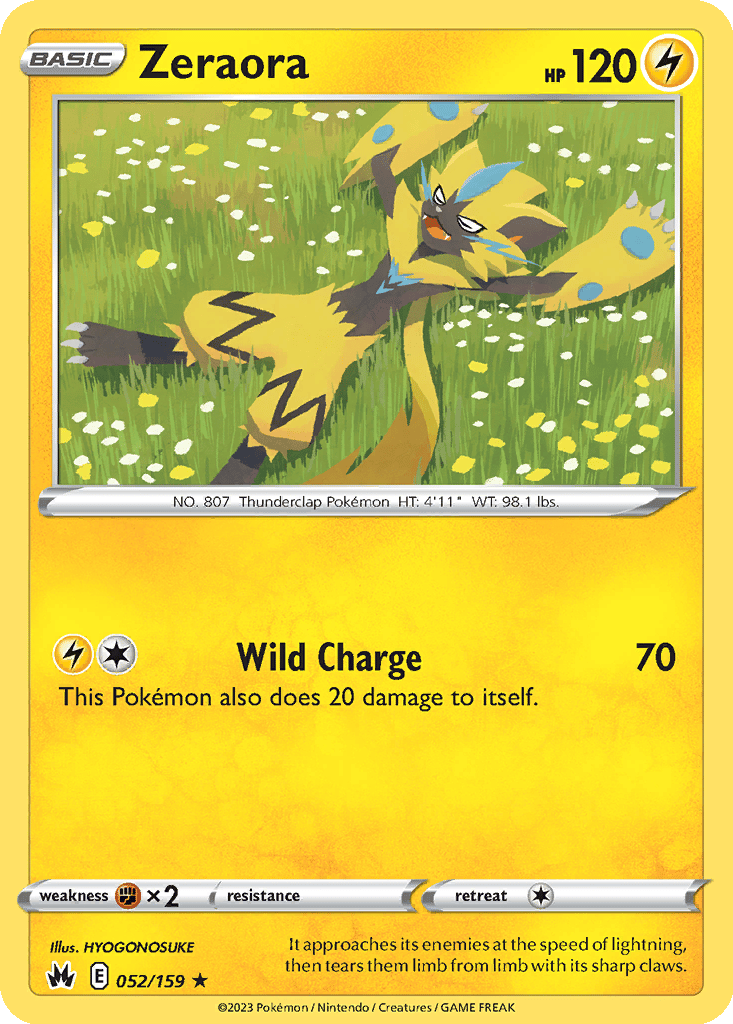 Zeraora card