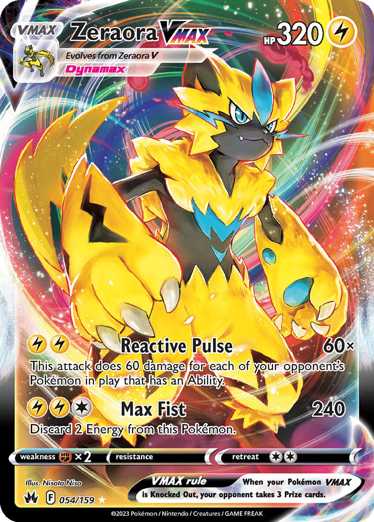 Zeraora VMAX card