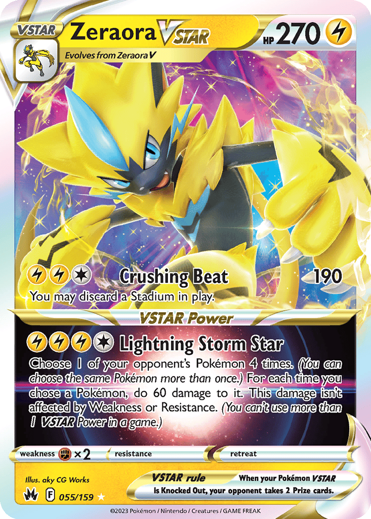 Zeraora VSTAR card