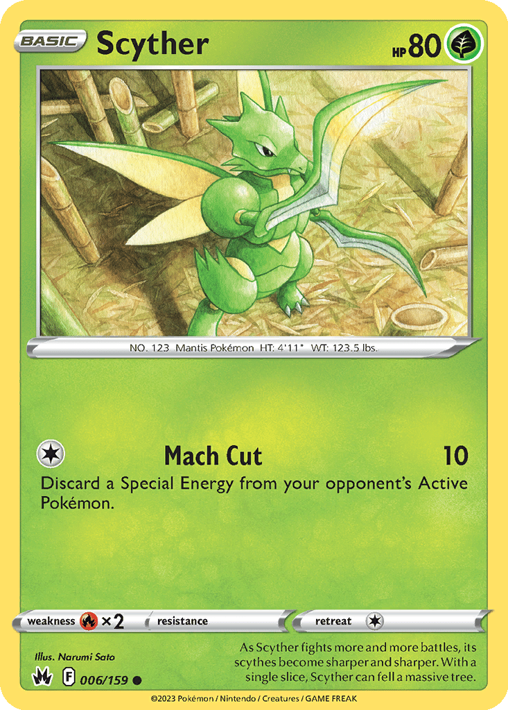 Scyther card