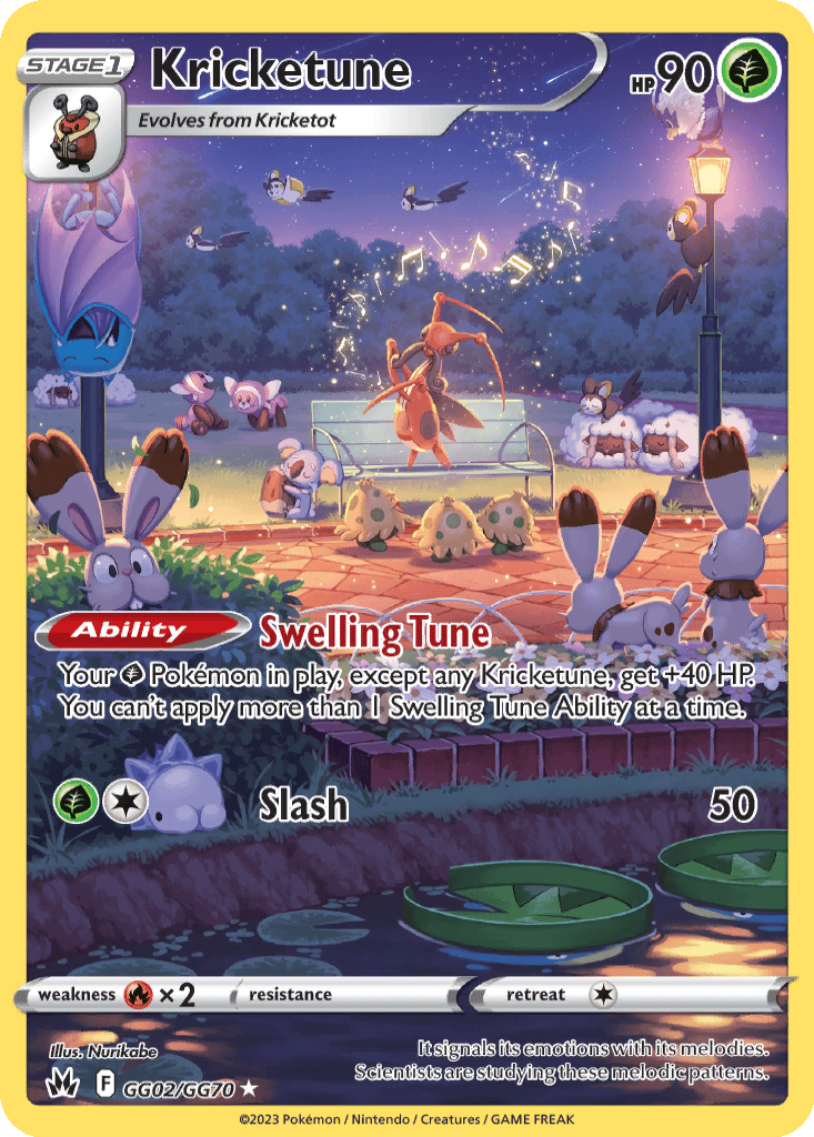 Kricketune card