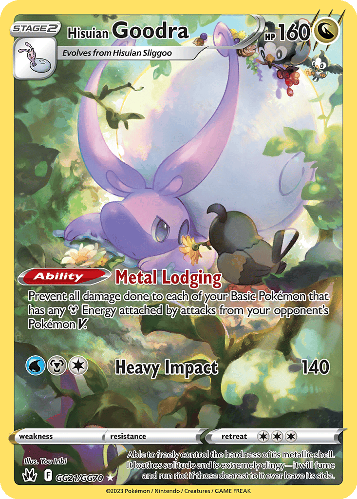 Hisuian Goodra card