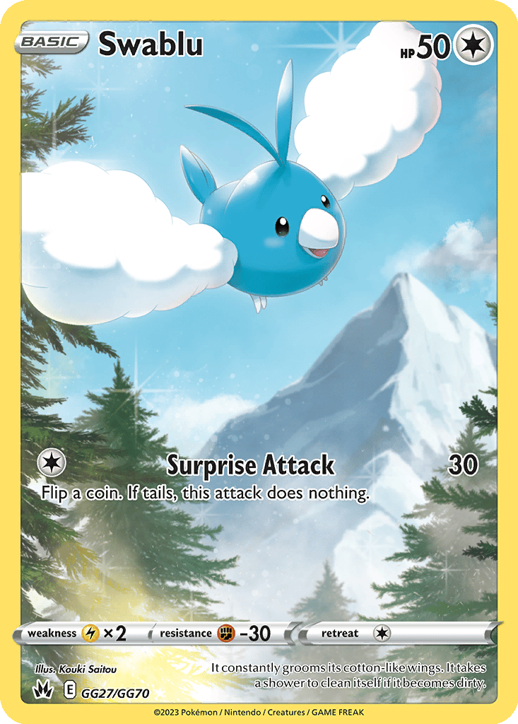 Swablu card