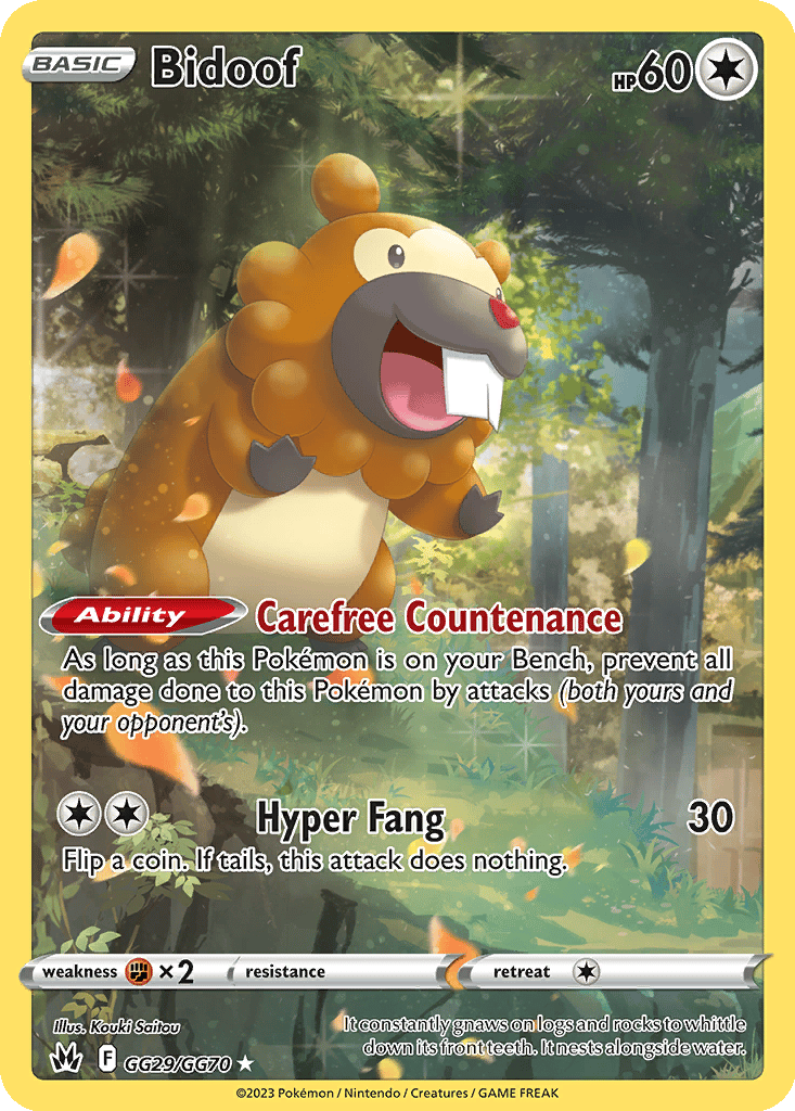 Bidoof card