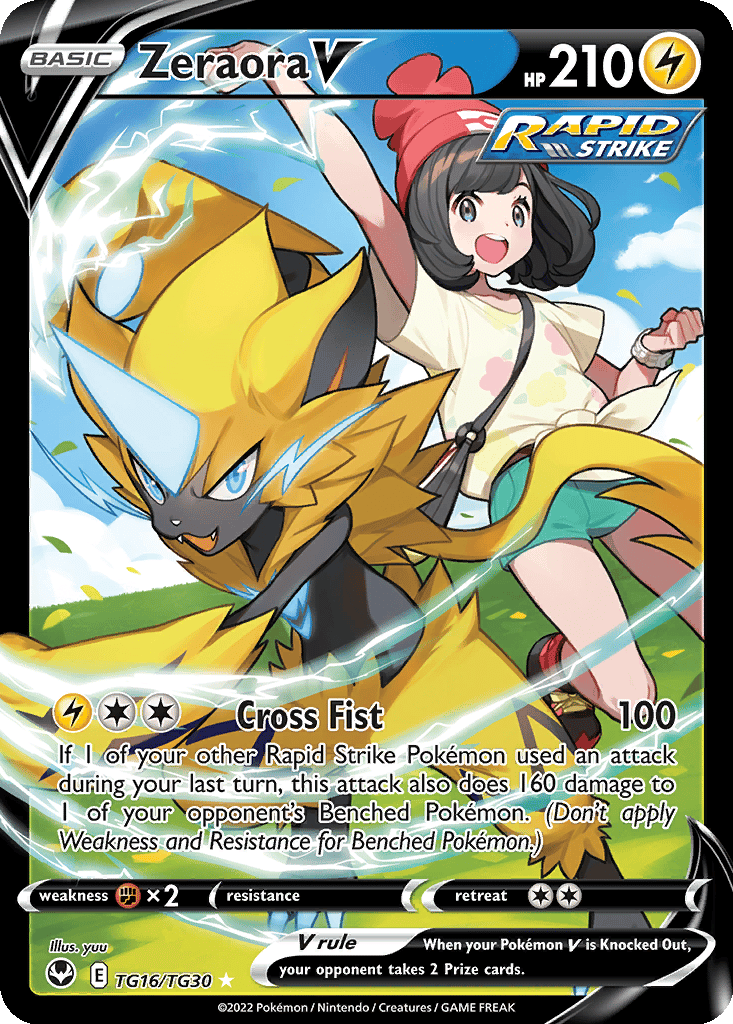 Zeraora V card