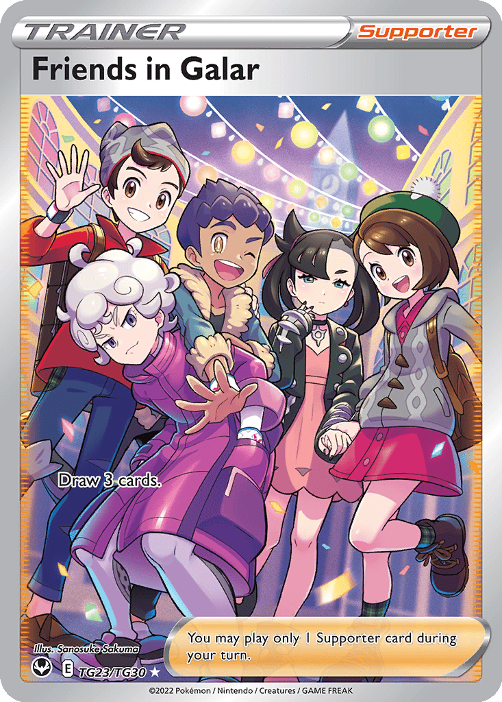 Friends in Galar card