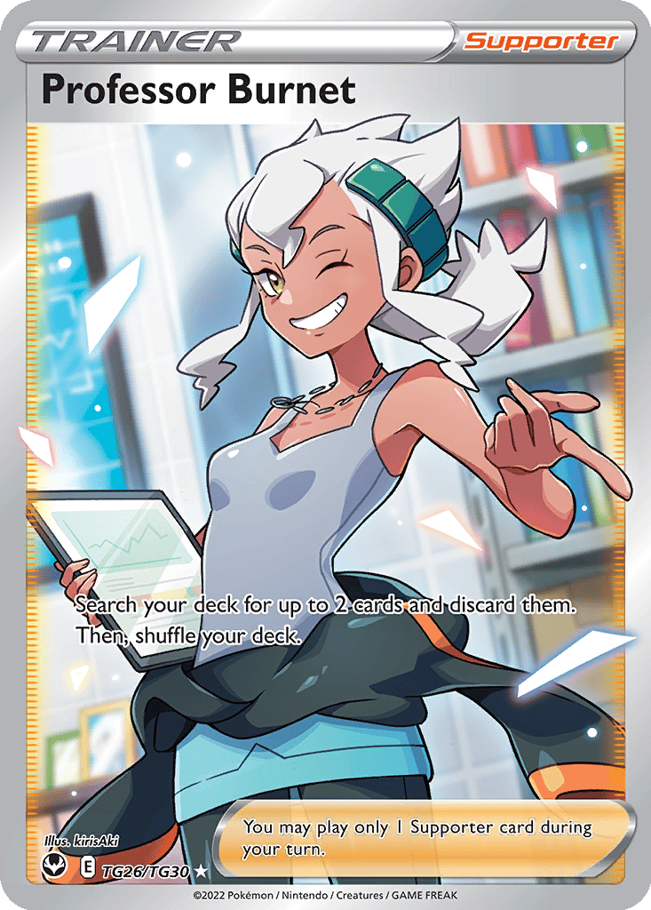 Professor Burnet card