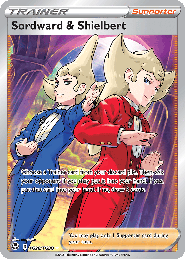 Sordward & Shielbert card