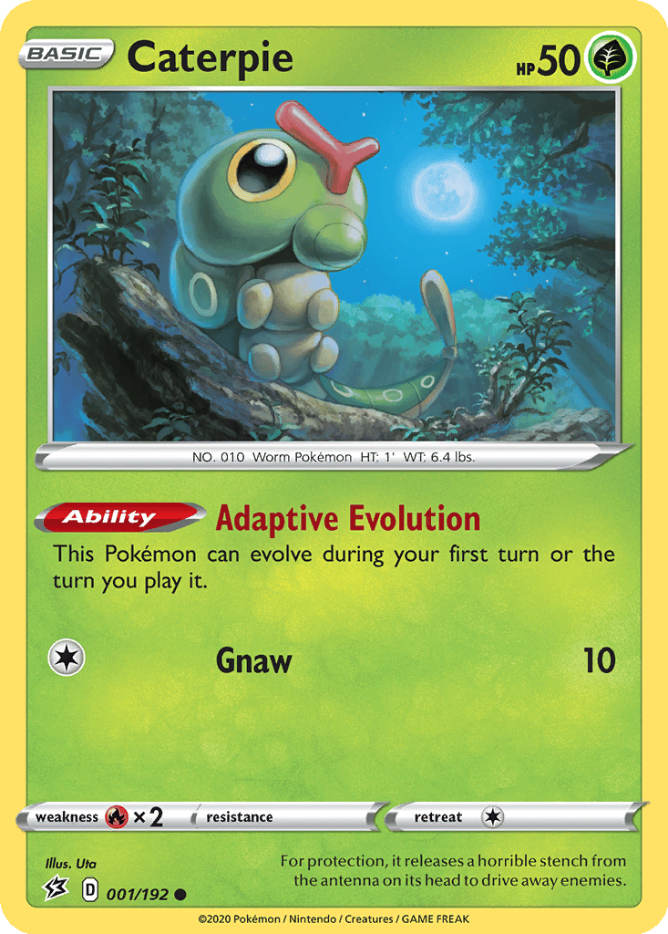 Caterpie card