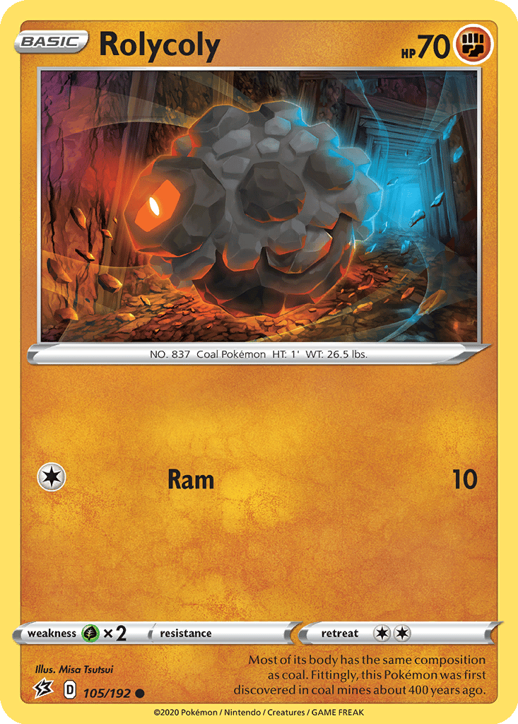 Rolycoly card