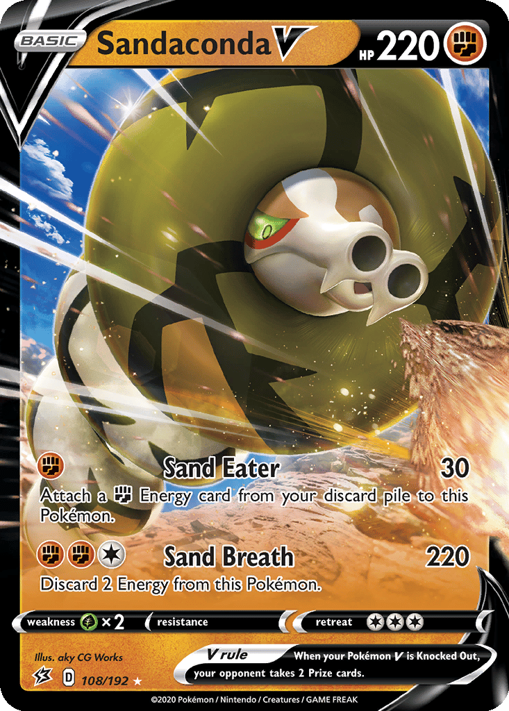 Sandaconda V card