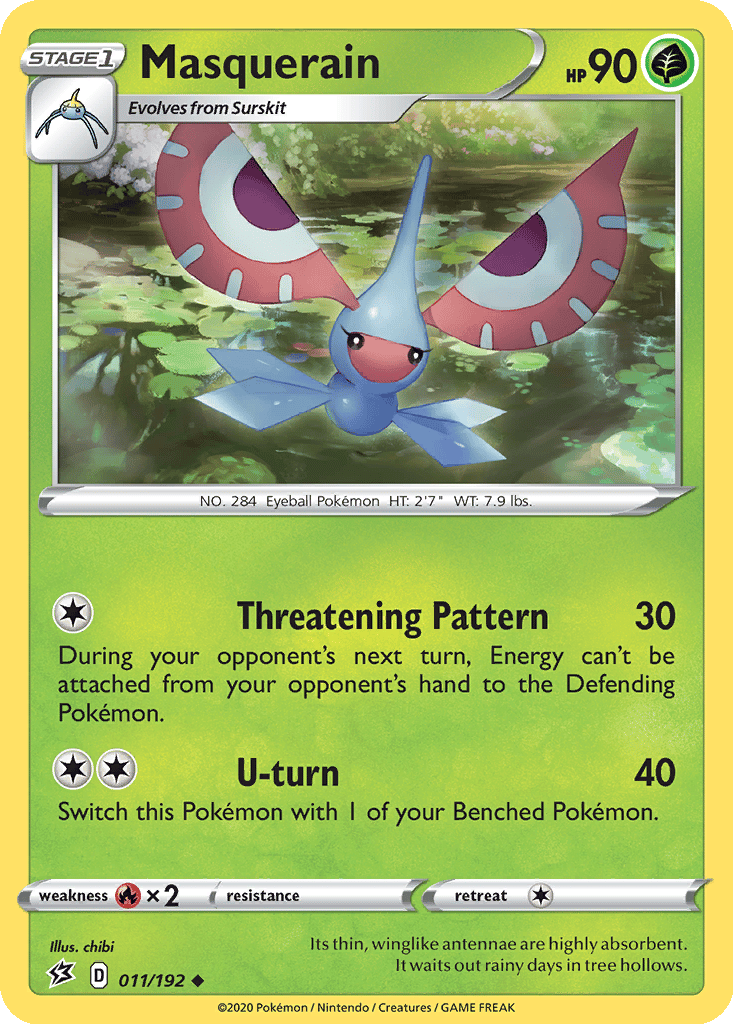 Masquerain card