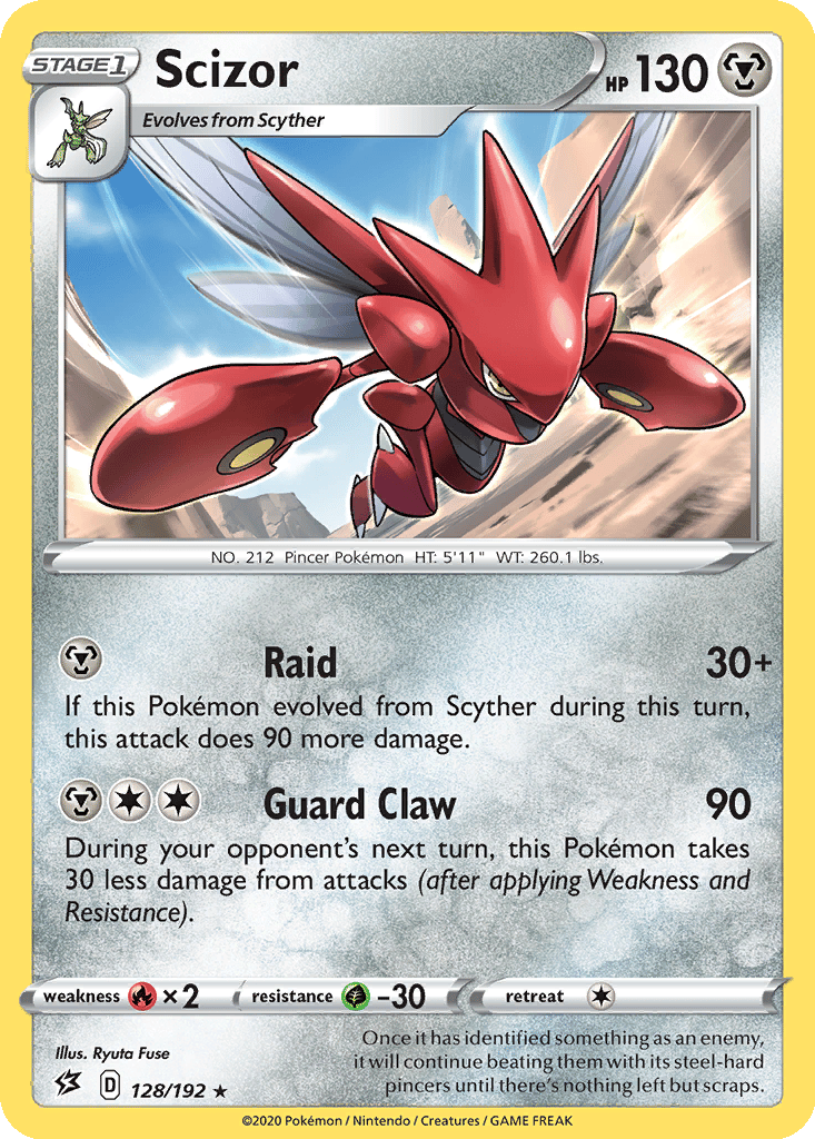 Scizor card