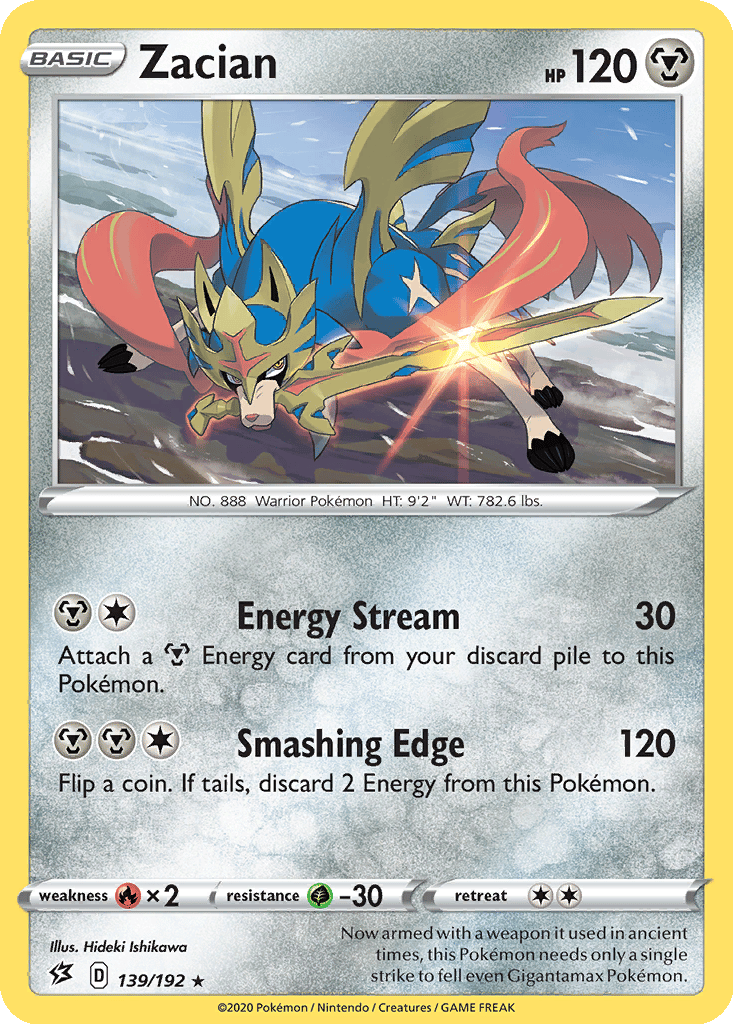 Zacian card