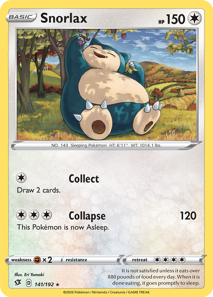 Snorlax card