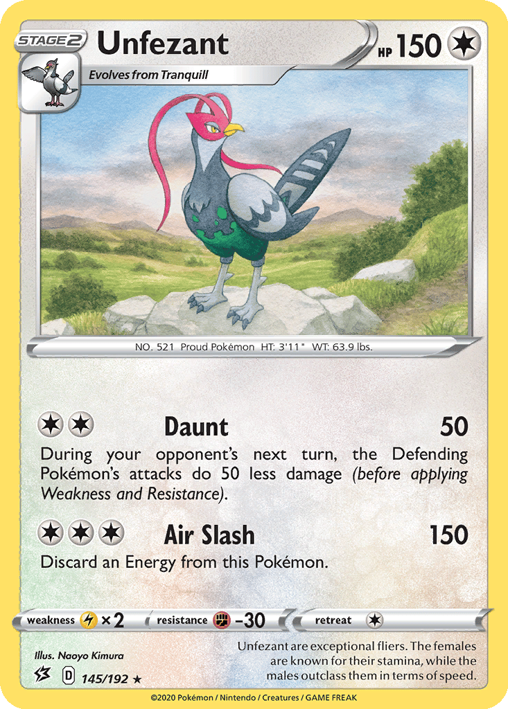 pokemon unfezant card Pokemon Roaring Skies Unfezant #80