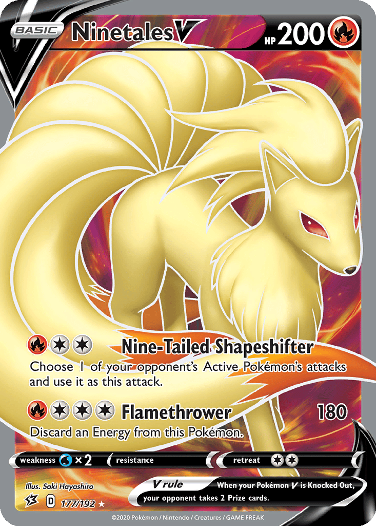 Ninetales V card