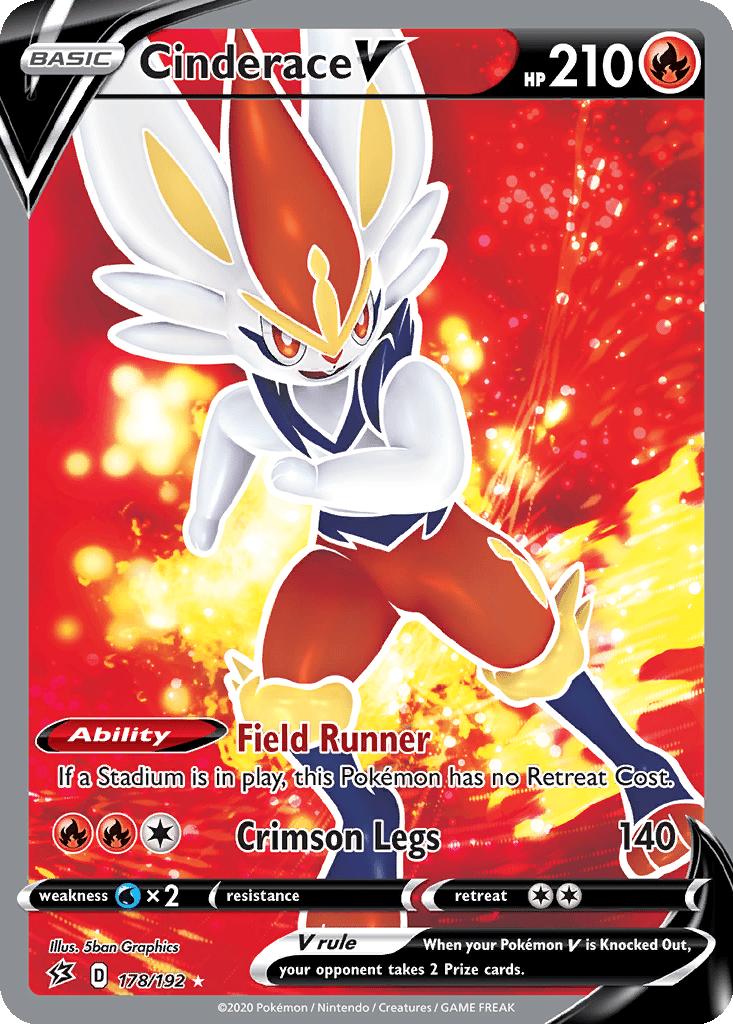 Cinderace V card