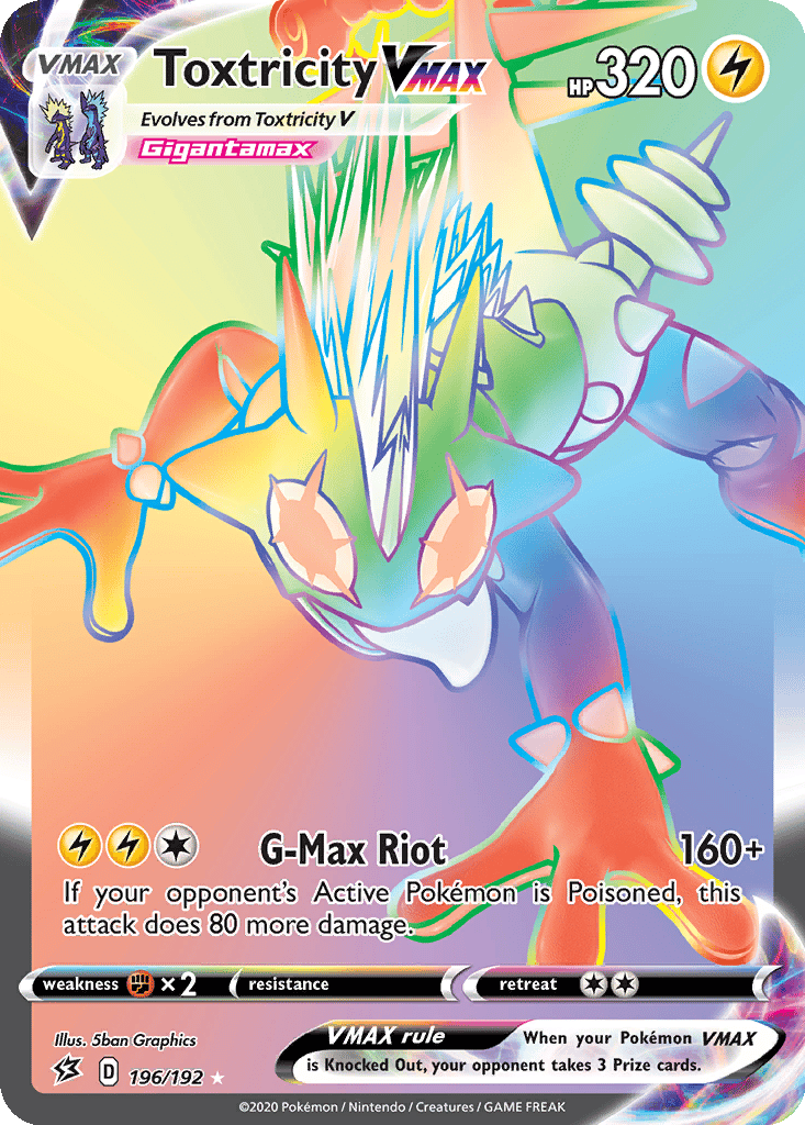 Toxtricity VMAX card