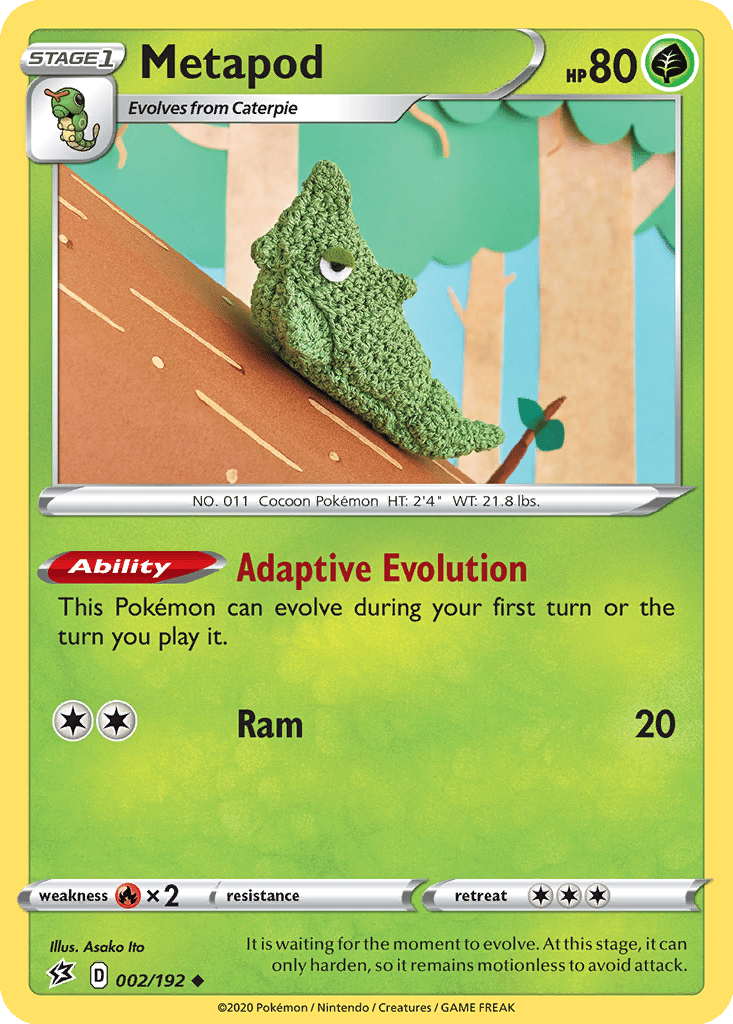 Metapod card