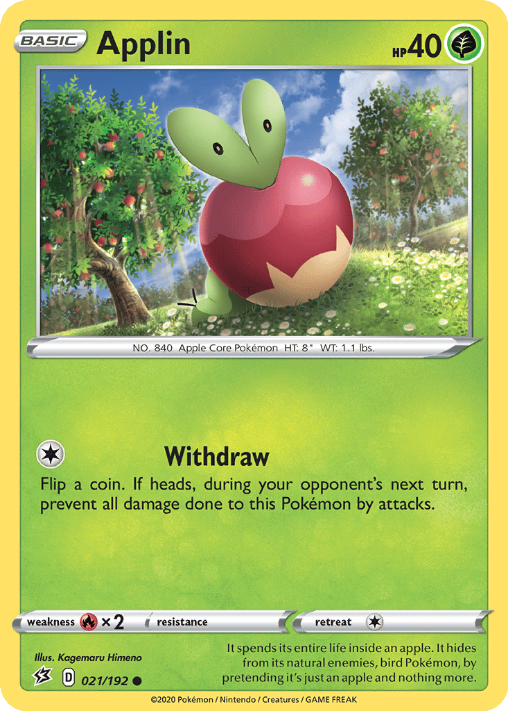 Applin card