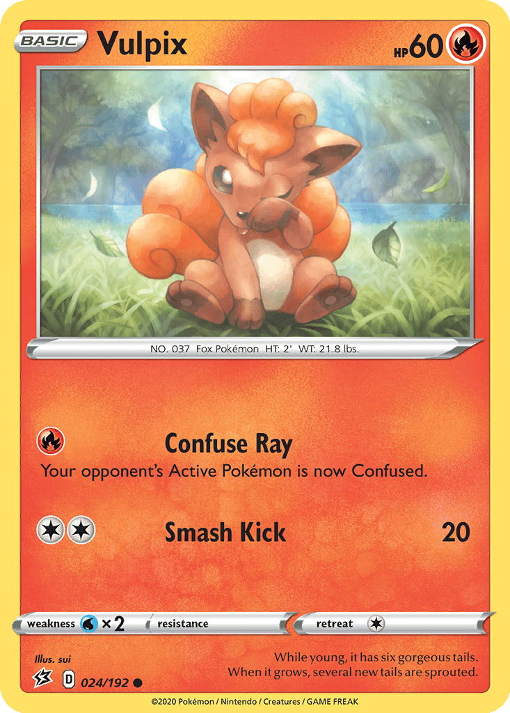 Vulpix card