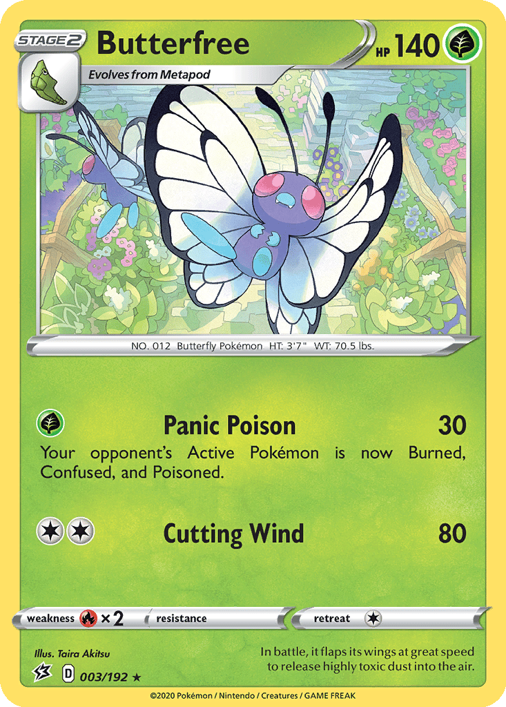 Butterfree card