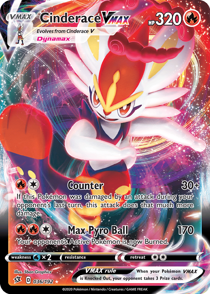 Cinderace VMAX card