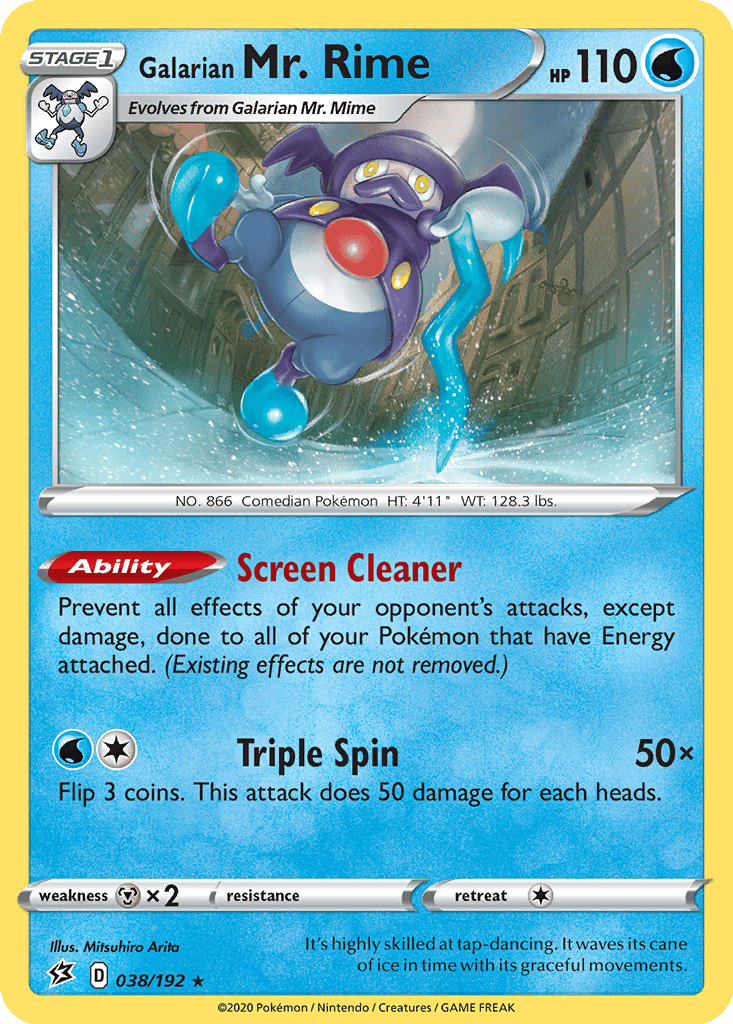 Galarian Mr. Rime card