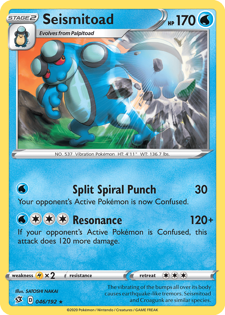 Seismitoad card