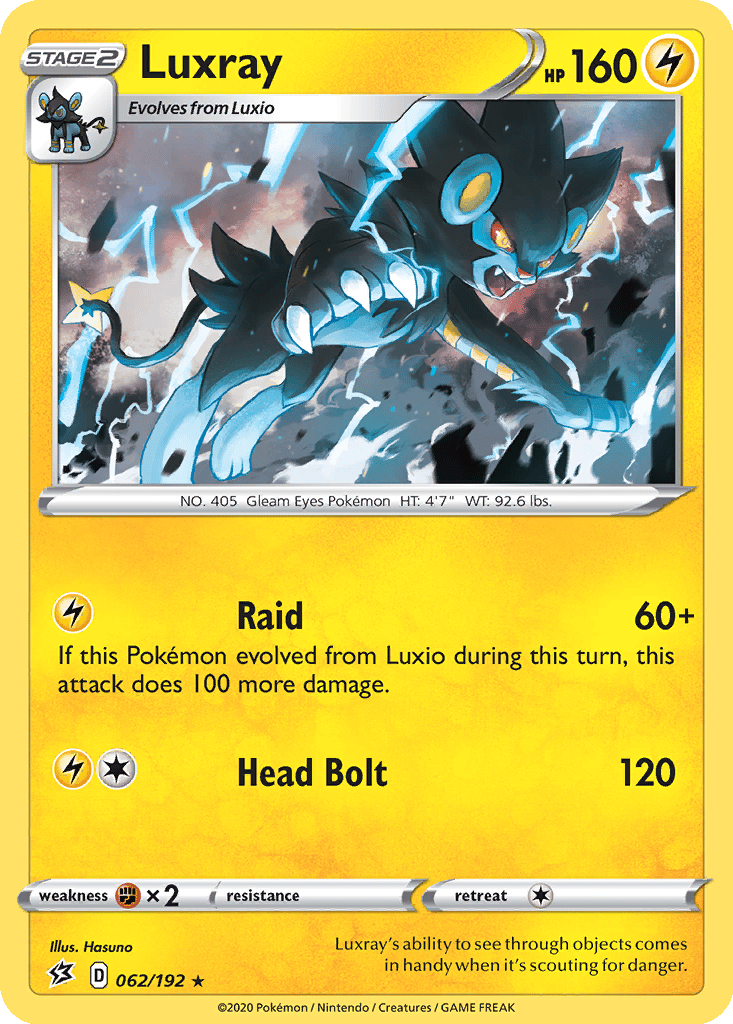 Luxray card