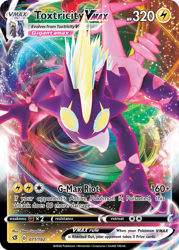 Toxtricity VMAX card
