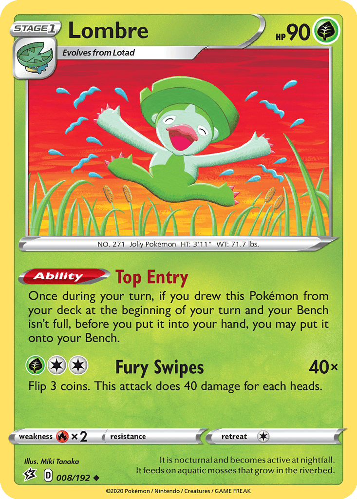 Lombre card