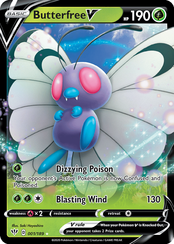 Butterfree V card