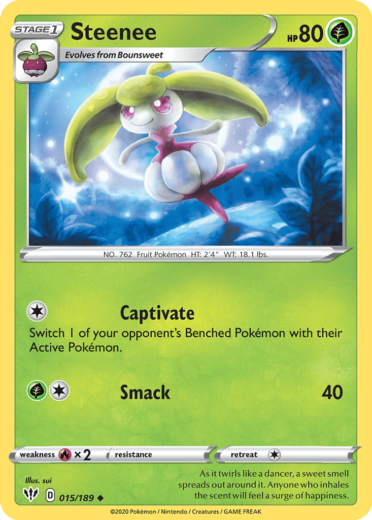 Steenee card