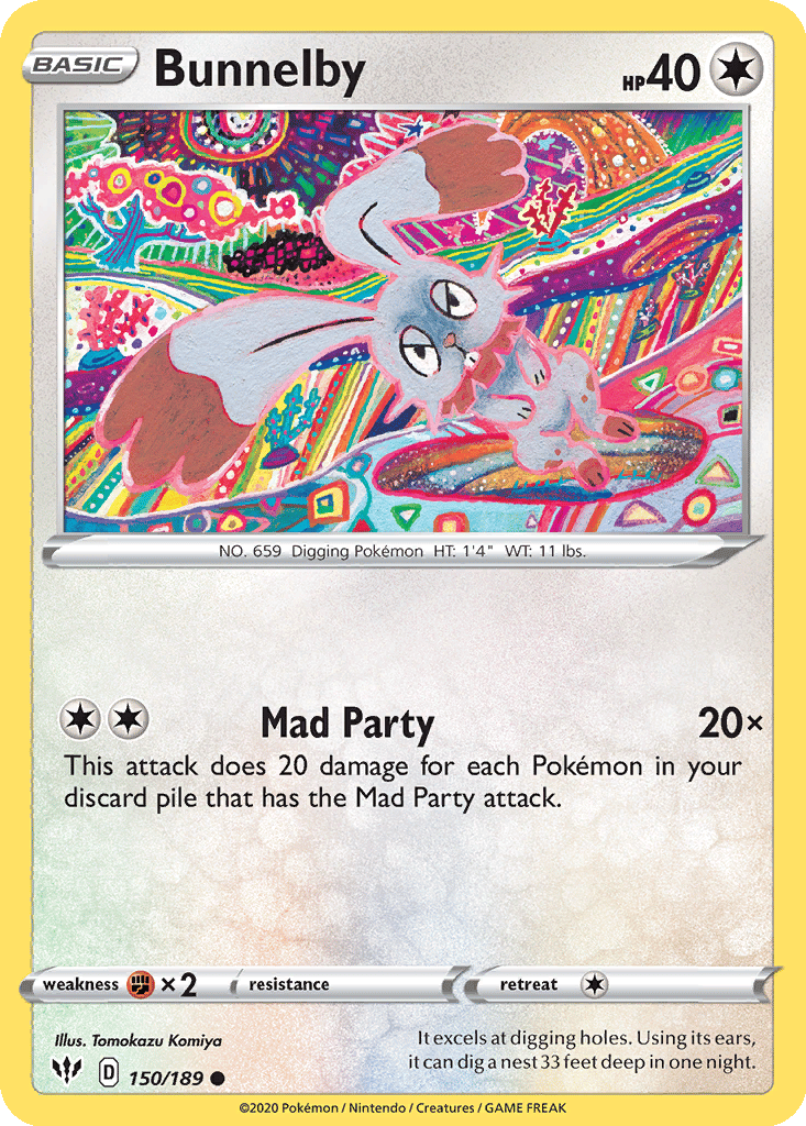 Bunnelby card
