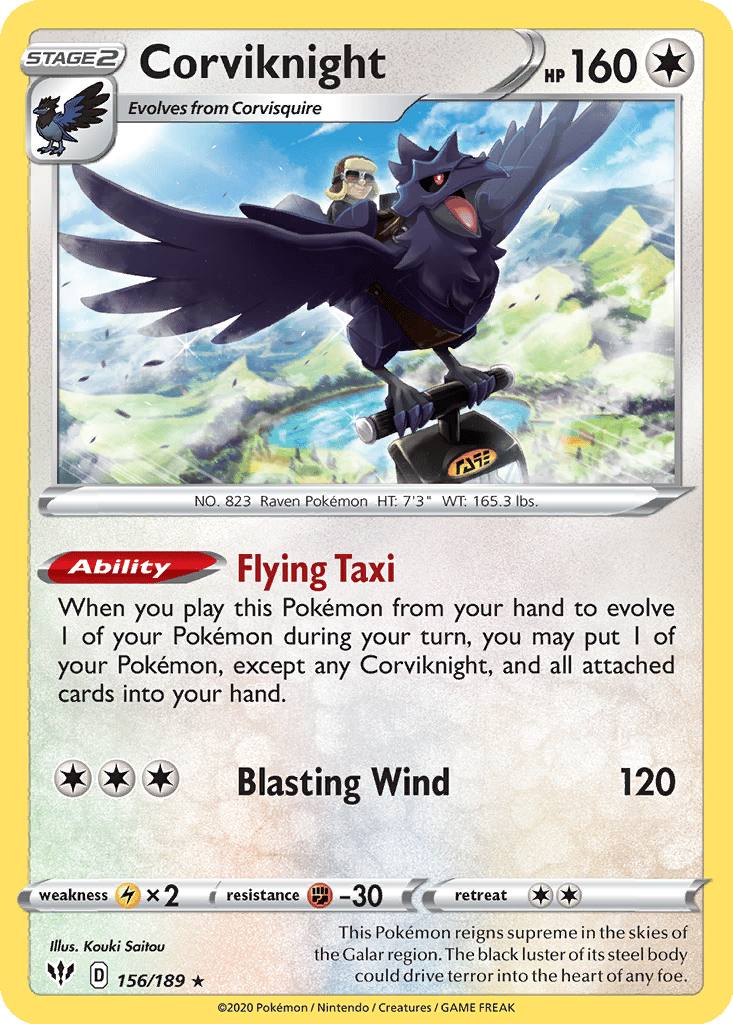 Corviknight card