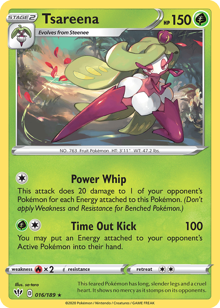 Tsareena card