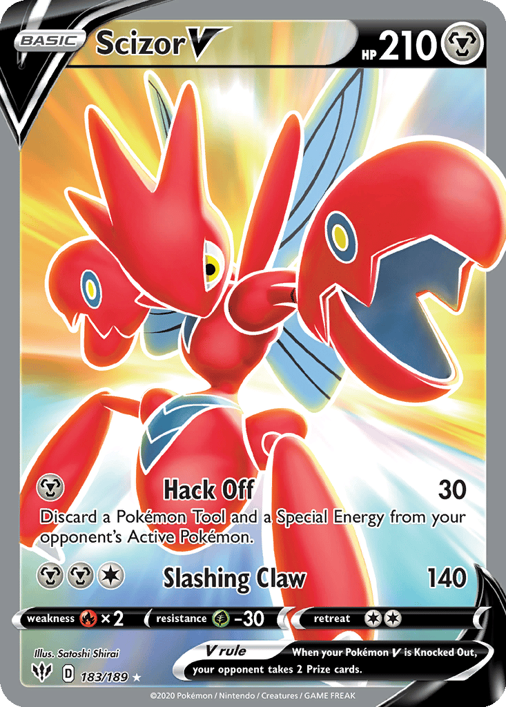 Scizor V card