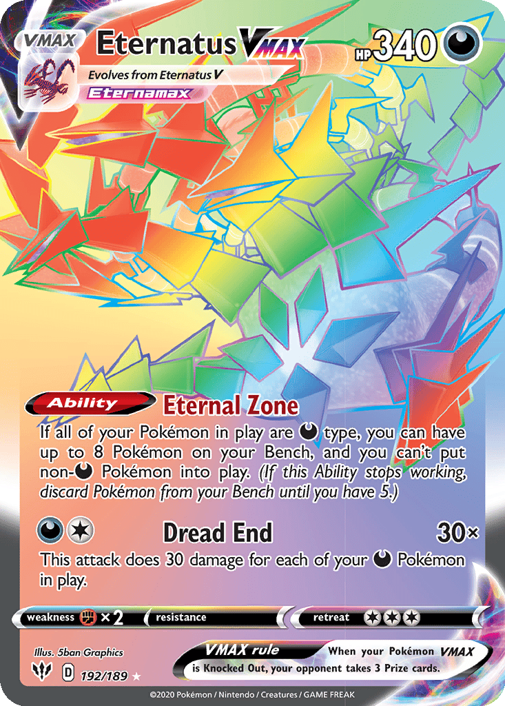Eternatus VMAX card