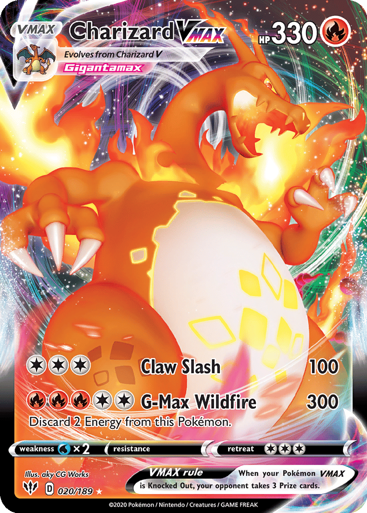 Charizard VMAX card