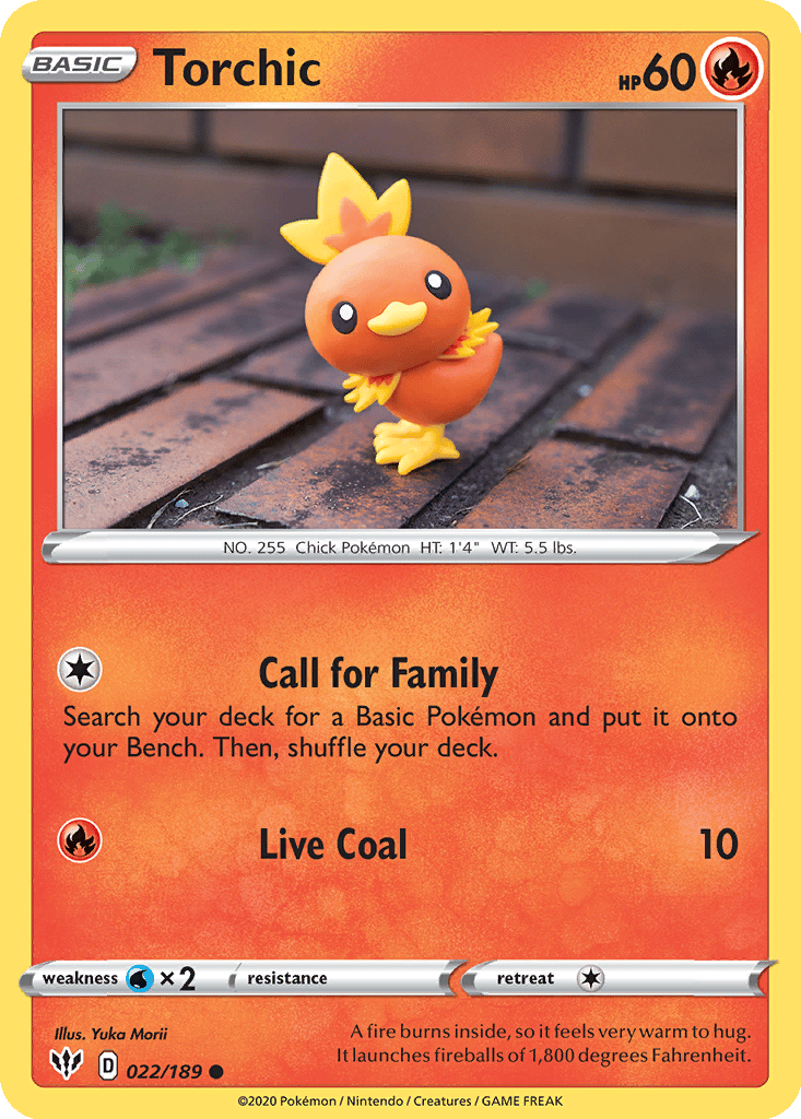 Torchic card